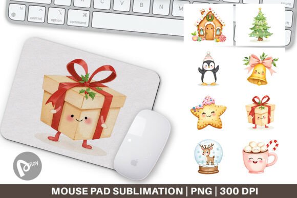 Designing Intentional Workspaces: How the Mouse Pad Holiday Pastel Icons Supports Your Goals