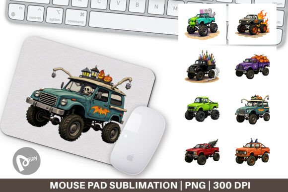Evaluating the Mouse Pad Haunted Monster Truck for Your Desk Setup