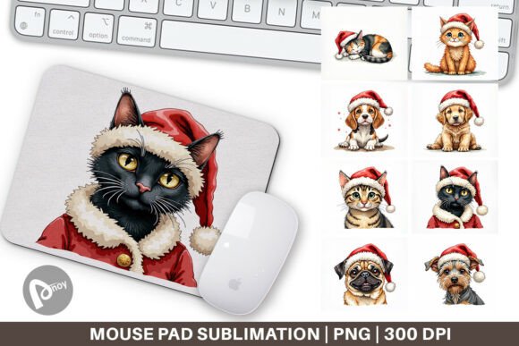 Festive Furry Friends Mouse Pad: A Practical Tool for Desk Comfort, Creative Workflow, and Daily Productivity