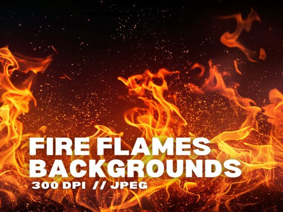 Ignite Your Creativity with 10 Fire Flames Backgrounds