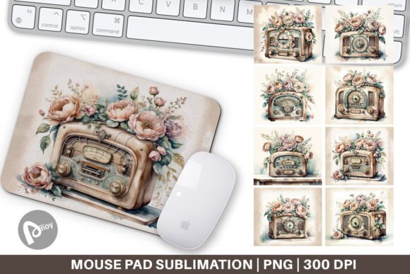 Mouse Pad Antique Radio: A Nostalgic Touch That Transforms Your Desktop Experience