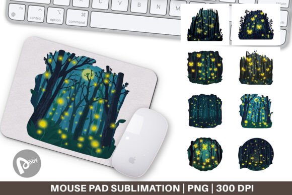 Mouse Pad Deep Forest: Transform Your Workspace with Nature-Inspired Design
