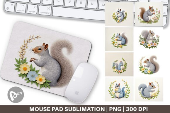 Mouse Pad Grey Squirrel: A Practical Addition to Your Workflow and Workspace