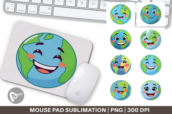 Mouse Pad Smiling Earth: A Creative Way to Refresh Your Desk and Boost Daily Productivity