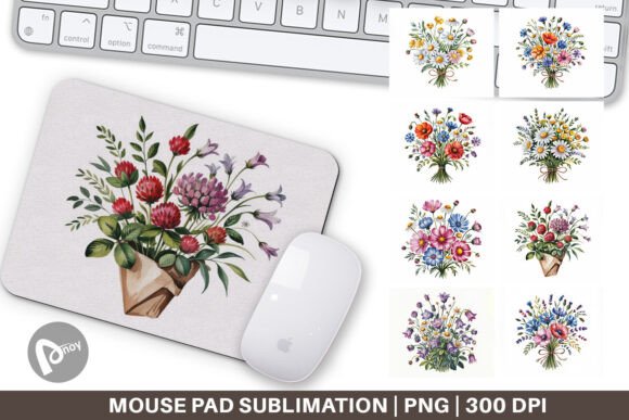 Mouse Pad Summer Wildflower: Where Desktop Beauty Meets Everyday Productivity
