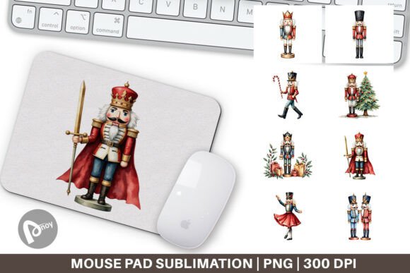Mouse Pad Timeless Nutcracker: A Design-Focused Approach to Comfort and Productivity