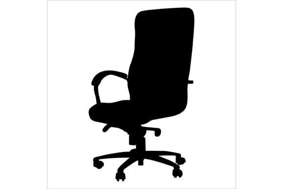 Office Chair Silhouette Vector Art: Strategic Design for Modern Branding and Digital Workflows