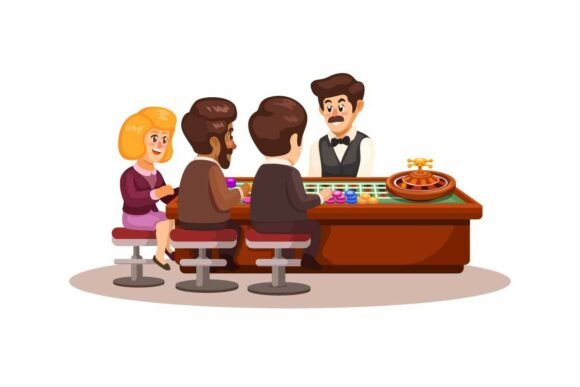 People Playing Casino Roulette Cartoon: A Strategic Asset for Visual Communication