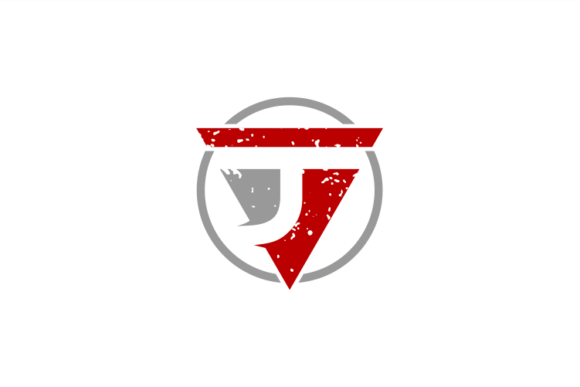 T and J Initial Letter Logo: A Rugged Shield for Modern Branding