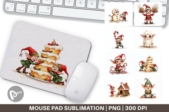 UglyCute Mouse Pad Sublimation for Creative Desks