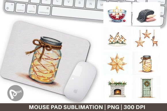 Watercolor Hygge Mouse Pad: Balancing Aesthetics and Daily Utility