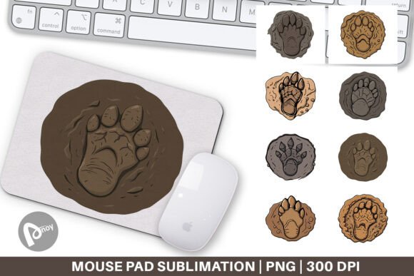 Why a Mouse Pad Dinosaur Footprint Design Can Transform Your Desk Setup