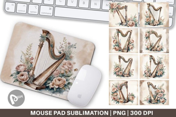 Why the Mouse Pad Antique Harp Is Redefining Desk Aesthetics and Daily Productivity